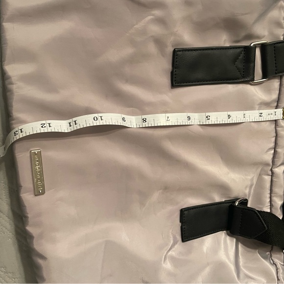 Steve Madden Elegant Light silver and Black Travel Bag - Picture 10 of 11